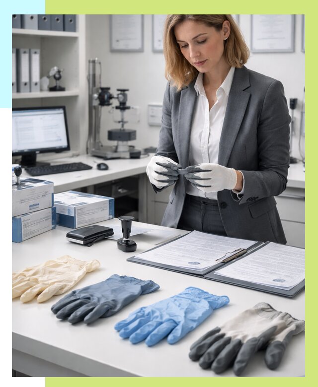 Сертификация перчаток в Нерюнгри от 9231 р. | Алешин-Нрю