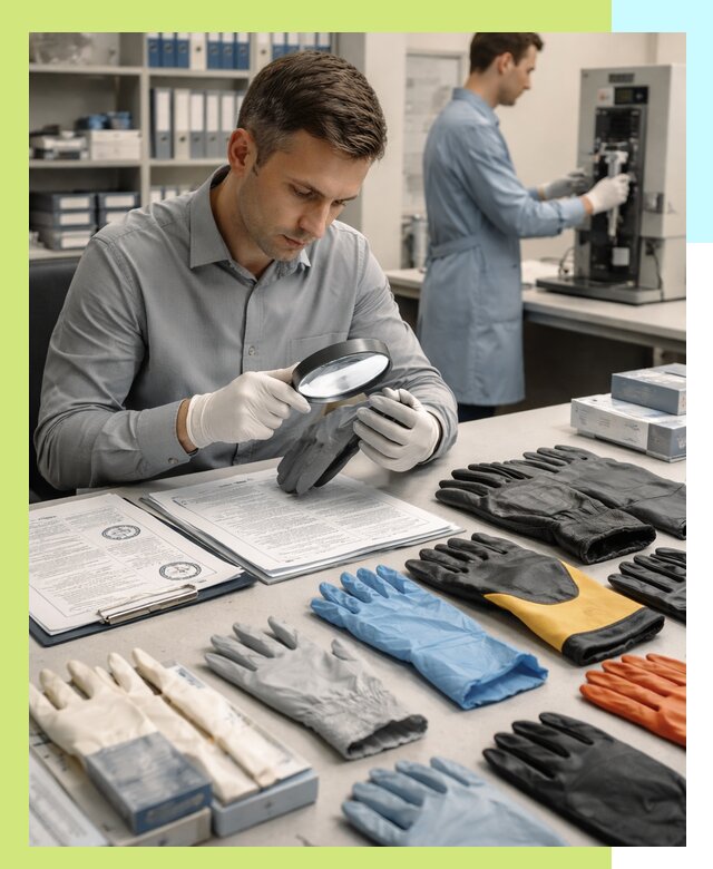 Сертификация перчаток и средств защиты продукции в Нерюнгри