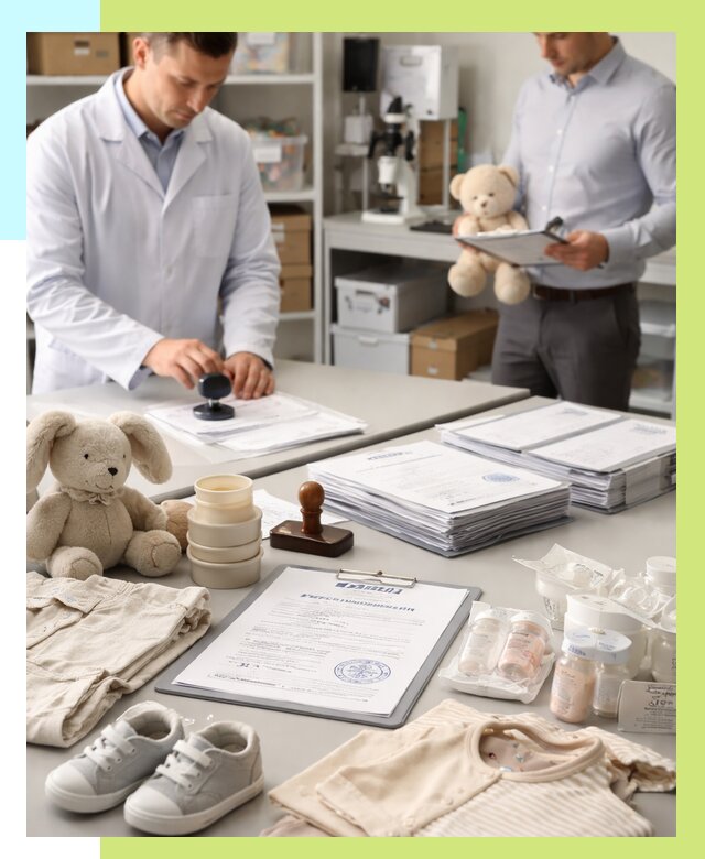 Сертификация детских товаров в Нерюнгри от 16290 р. | Алешин-Нрю