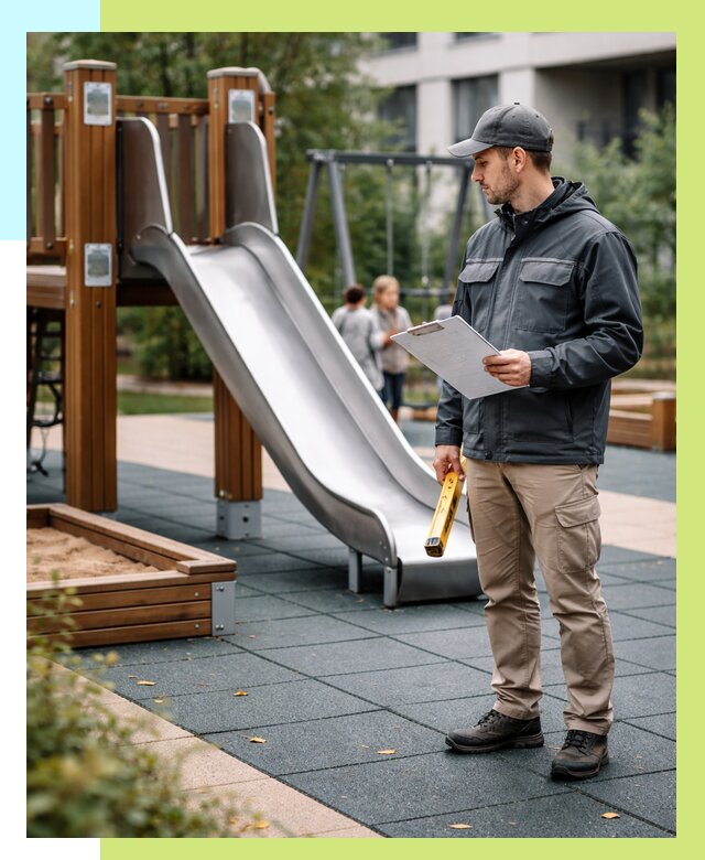 Сертификация детских площадок в Нерюнгри от 27150 р. | Алешин-Нрю