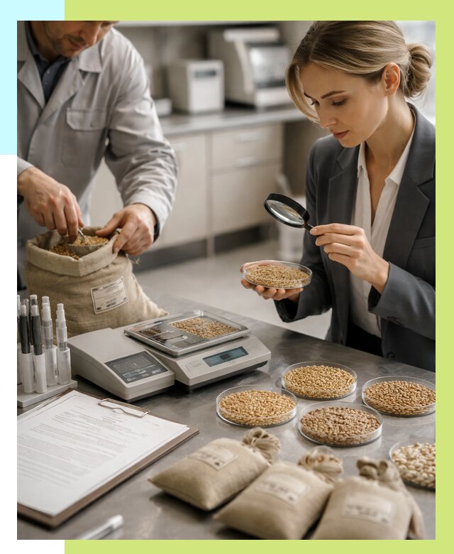 Сертификация зерна в Нерюнгри по цене от 16290 р. | Алешин-Нрю