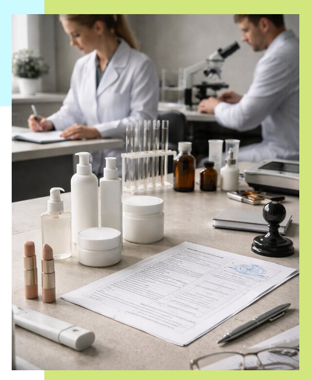 Сертификация косметики в Нерюнгри от 21720 р. - Алешин-Нрю