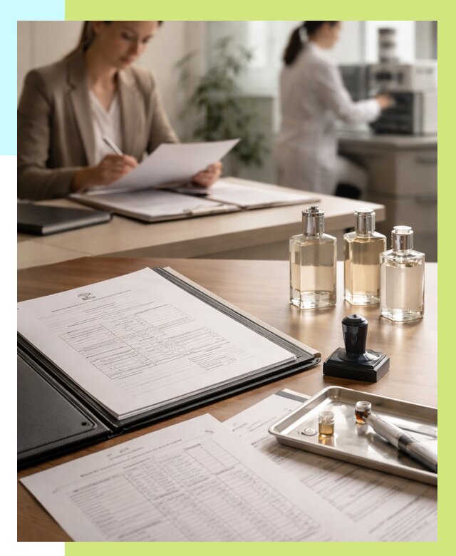 Сертификация парфюмерии в Нерюнгри от 16290 р. | Алешин-Нрю