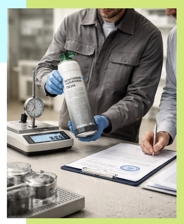 Сертификация монтажной пены в Нерюнгри от 16290 р. | Алешин-Нрю