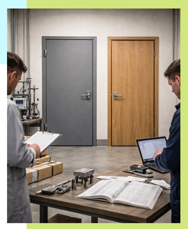 Сертификация дверей в Нерюнгри от 8688 р. под ключ | Алешин-Нрю