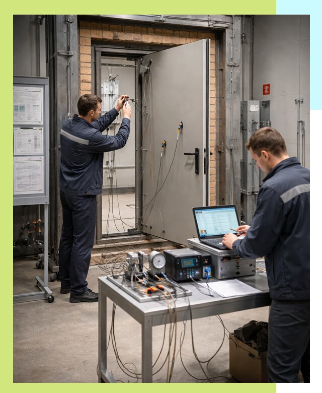 Сертификация противопожарных дверей в Нерюнгри по ГОСТ и ТР