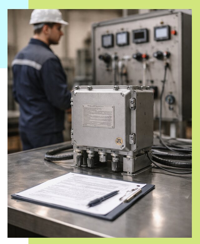 Сертификация взрывозащищенного оборудования в Нерюнгри от 38010 р. | Алешин-Нрю