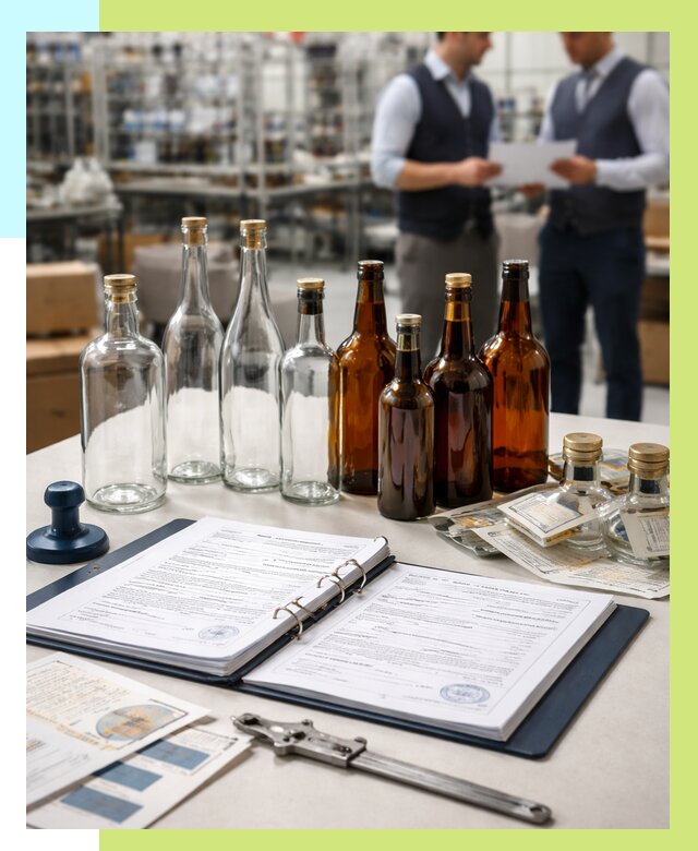 Сертификация стеклянных бутылок в Нерюнгри от 27150 р. | Алешин-Нрю