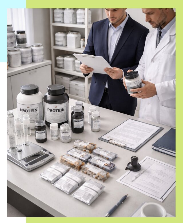 Сертификация спортивного питания в Нерюнгри от 16290 р., Алешин-Нрю