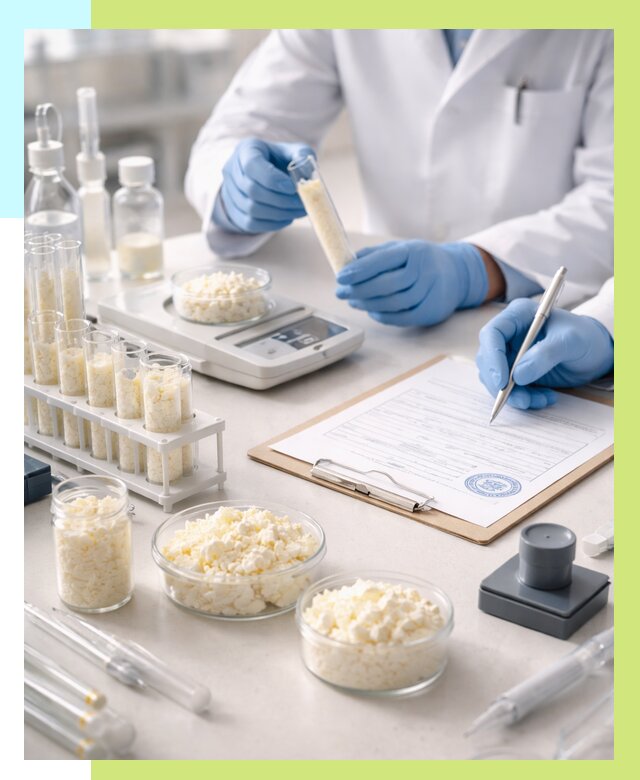 Сертификация творога в Нерюнгри от 13032 р. под ключ | Алешин-Нрю