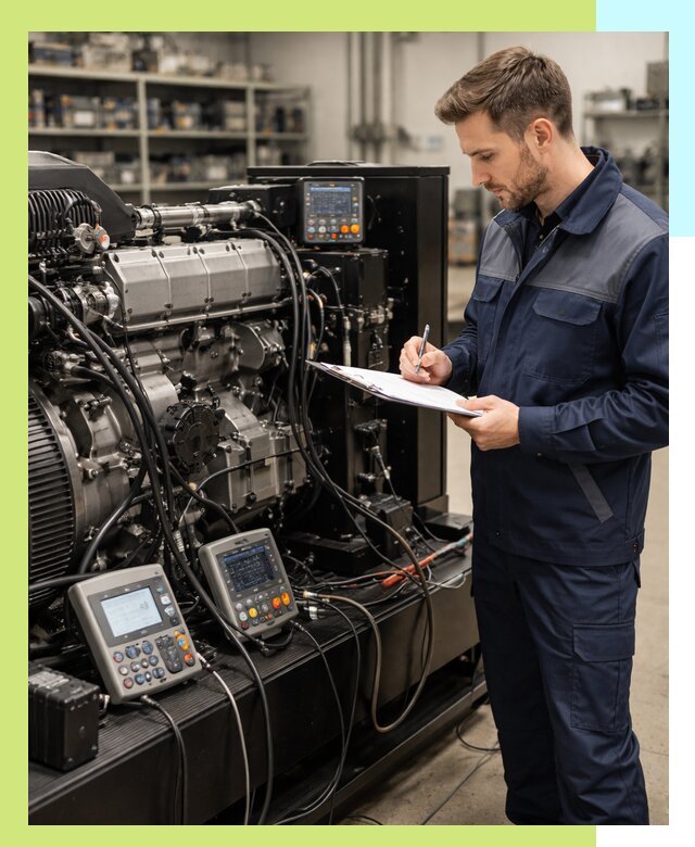 Сертификация дизельных генераторов и их оборудования в Нерюнгри