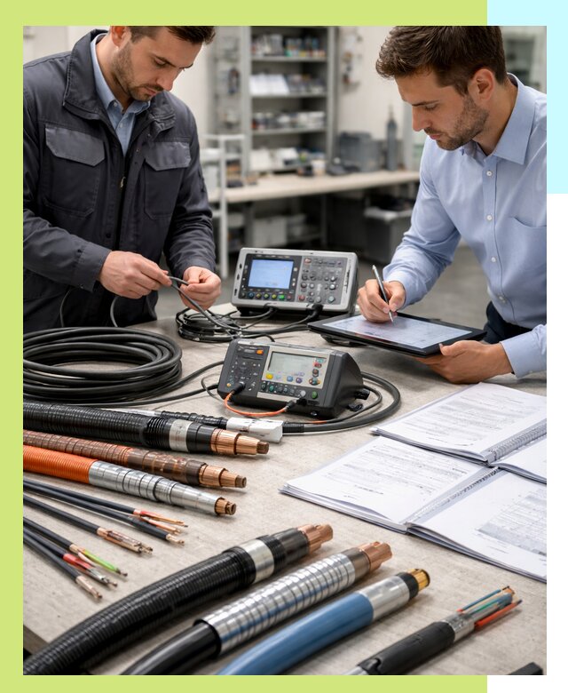 Сертификация кабеля и электропроводки в Нерюнгри под ключ