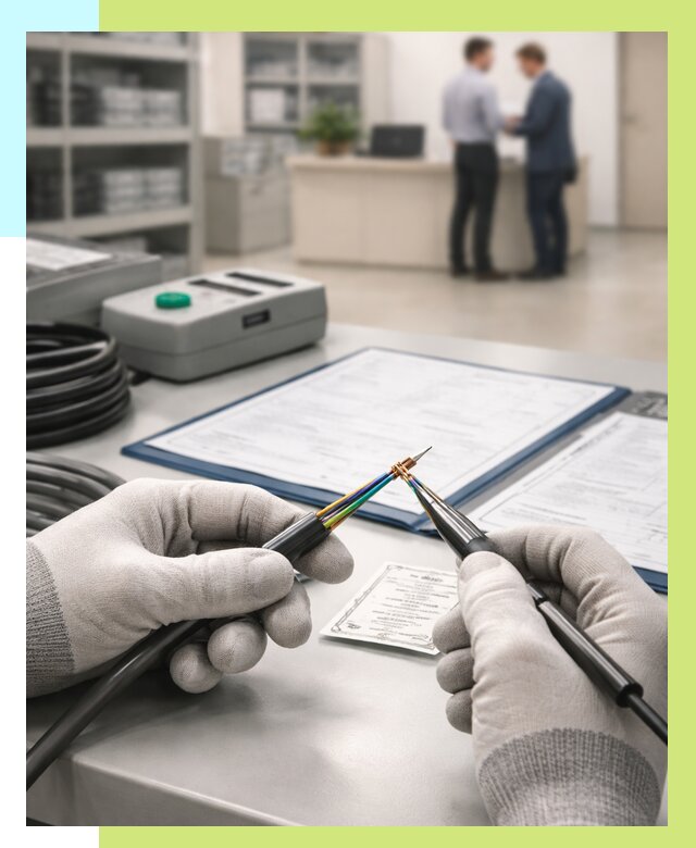 Сертификация провода в Нерюнгри от 19548 р. в Алешин-Нрю