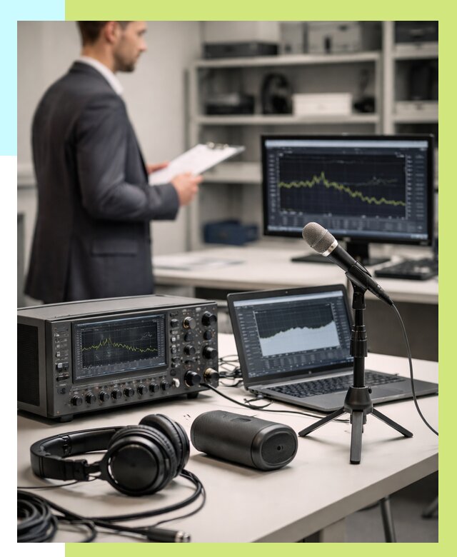 Сертификация аудиотехники в Нерюнгри от 16290 р., Алешин-Нрю