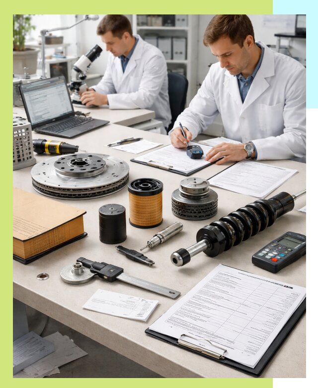 Сертификация автозапчастей и комплектующих в Нерюнгри по ГОСТ