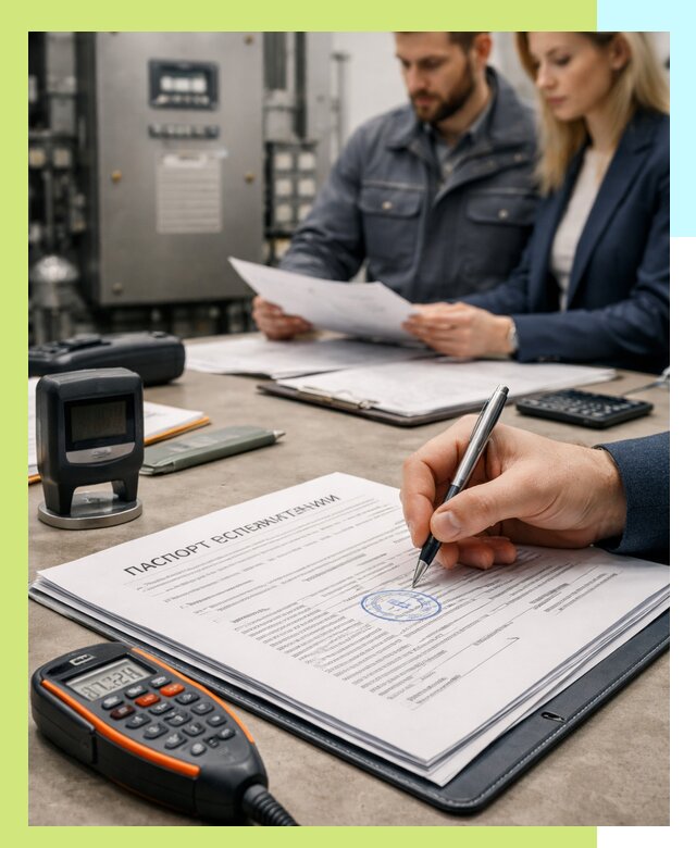 Оформление паспорта эксплуатации оборудования в Нерюнгри