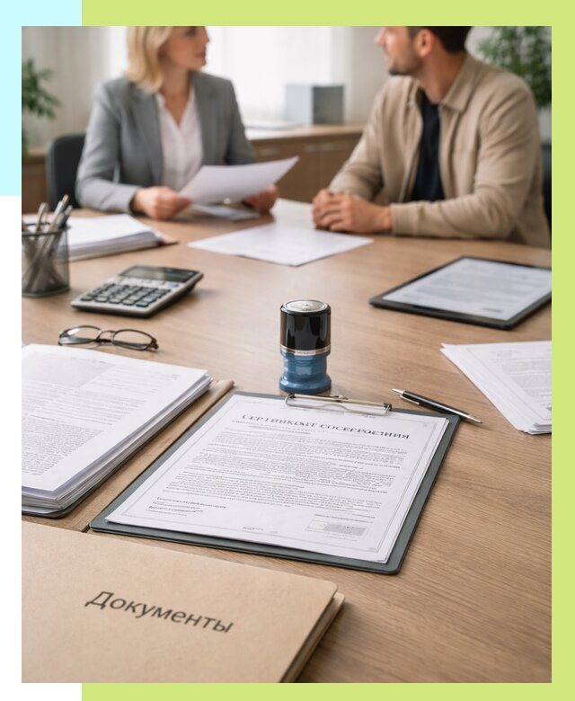 Сертификат соответствия на продукцию в Нерюнгри от 16290 р.|Алешин-Нрю