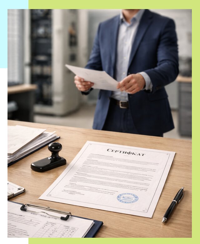 Сертификат на оборудование в Нерюнгри от 16290 р. | Алешин-Нрю