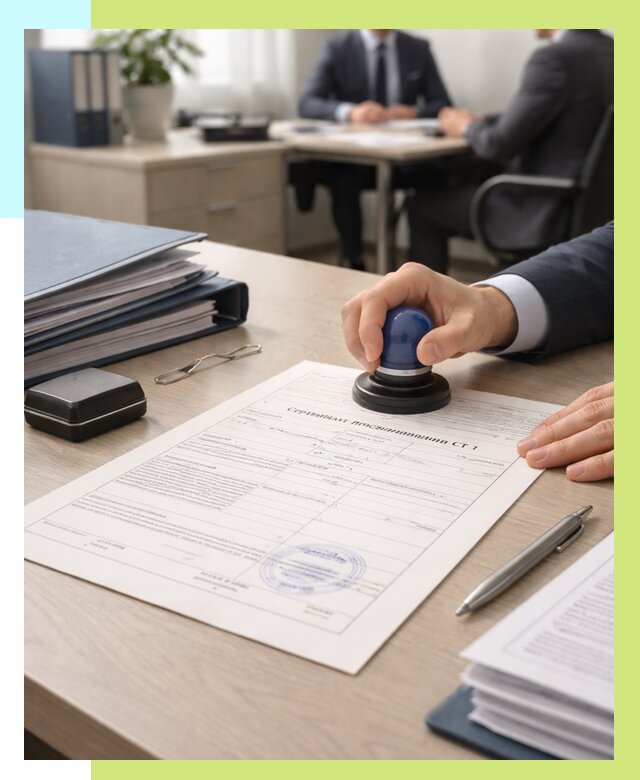 Сертификат происхождения СТ 1 в Нерюнгри от 4887 р. | Алешин-Нрю