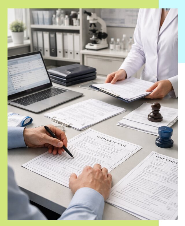 Оформление сертификата GMP в Нерюнгри для фармпроизводства