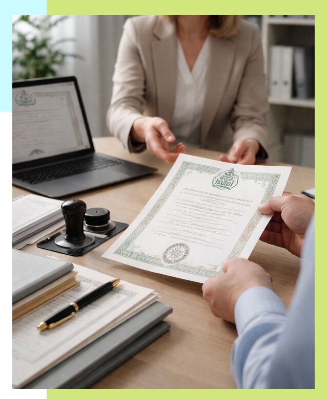 Халяль сертификат в Нерюнгри, получить от 16290 р. | Алешин-Нрю