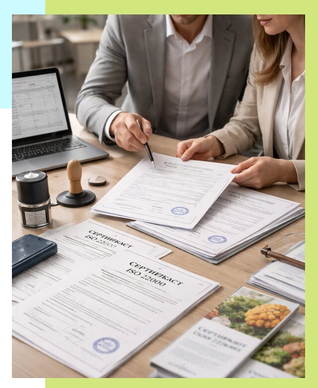 Сертификат ISO 22000 в Нерюнгри от 43440 р. под ключ | Алешин-Нрю