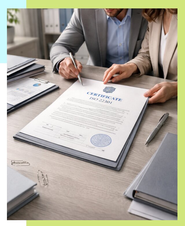 Сертификат ISO 22301 в Нерюнгри от 48870 р. | Алешин-Нрю срочно