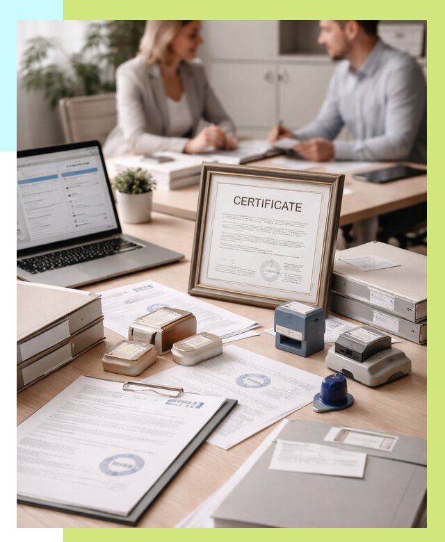 Сертификация компании в Нерюнгри от 48870 р. | Алешин-Нрю — заказ